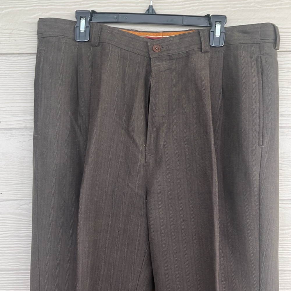 Men’s Island Soft Tommy Bahama Silk Linen Dress Pants Size 38